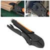 Locking Pliers Curved Jaw Wr Resistant Teeth Anti Slip Handle Portable Pliers with   Screw