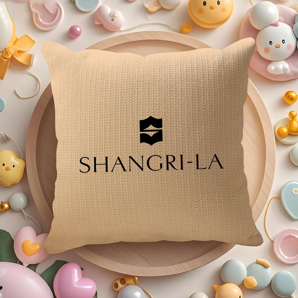 Exotic Style S-Shangri-La Hotels And Resorts Pillow Case Sofa Living Room Bedroom Headboard Backrest Cushion Square Cushion
