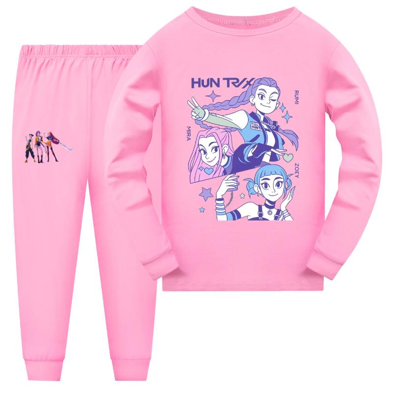 Clothing Sets Kids Unisex Children's Parent-child Long-sleeved Pajama Set