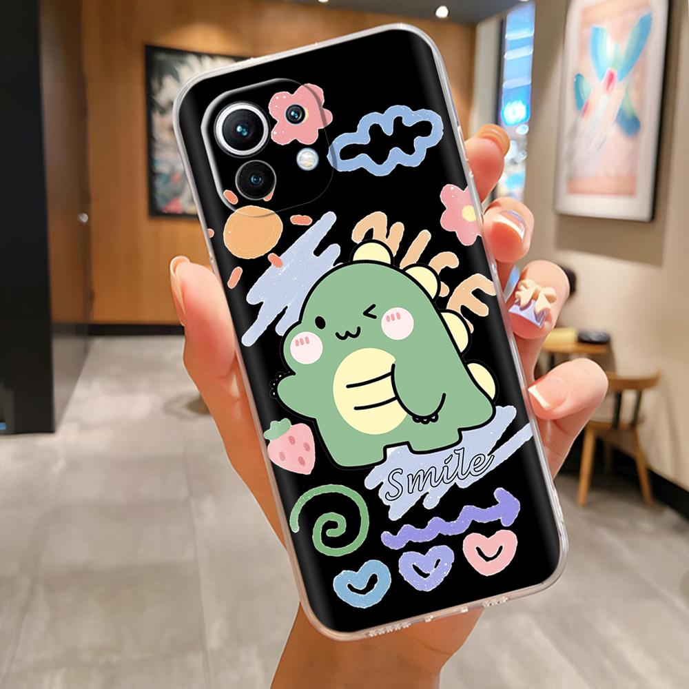 For Xiaomi Mi 11 Lite 5G Case Phone Cover Protection Back Cases For Xiaomi Mi 11 Lite 5G NE Silicone Casing  Mi11 Lite Fundas