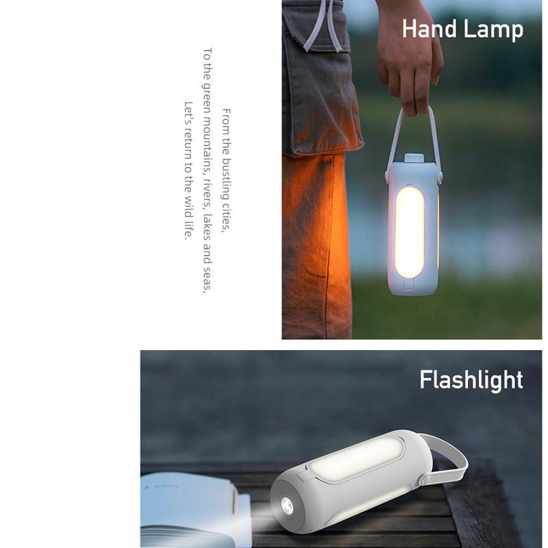 New High Capacity Lighting Portable and Rechargeable USB Folding Outdoor Camping Light Hanging Tent Camping Light