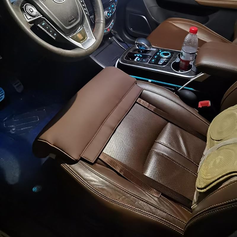 Car Leg Extender Leg Support Cushion for Car Driver Seat Office Chair, Universal Car Seat Extender Pad Leg Support Pillow for Cars Buses Trains