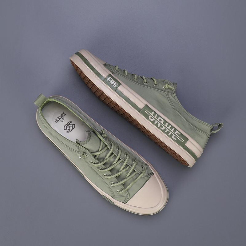 Heißer Verkauf Blaue Herren Freizeitschuhe Frühling Sommer Atmungsaktive Canvas Schuhe für Herren Bequeme Flache Sneakers Mann Vulkanisierte Schuhe