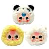 Niedlicher Plüsch-Panda Vinyl-Spielzeug Cartoon Taschenanhänger Lieblicher Flauschiger Küken-Schlüsselanhänger Niedliche Dinge Kawaii Ornament Freundin Geburtstag