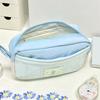 Unique Design Canvas Pen Holder With Multiple Pockets Waterproof School Essential Organizers For Students Professionals
