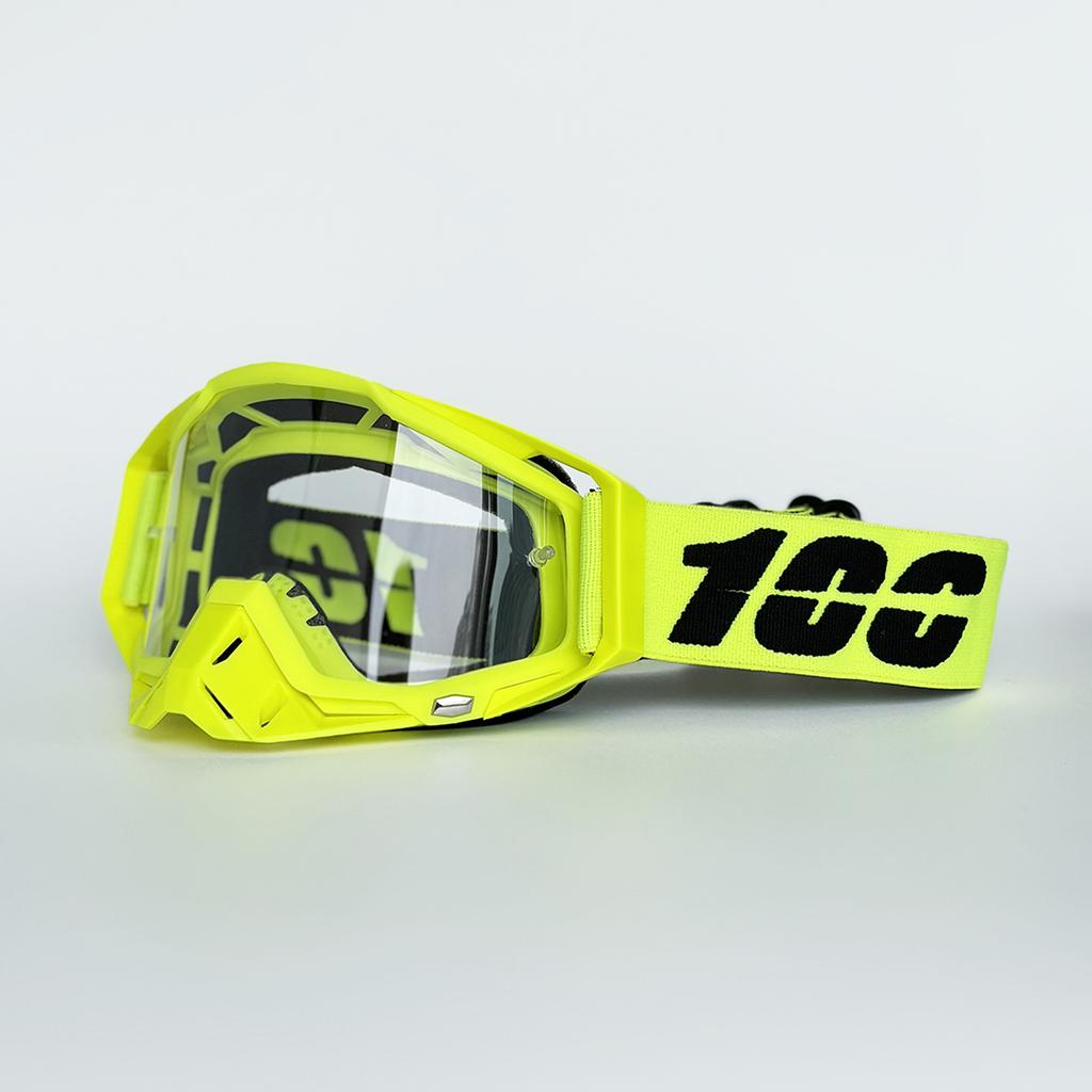 100 Motocross Glasses Motorcycle ATV MTB Cross-country Riding Sports MX Goggles Motorcycle Helmet UV400 Bicycles Goggles