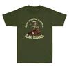 Oak Island Treasure Hunting Skeleton Funny Graphic Saying Vintage Unisexs Tshirt