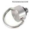 Stainless Steel Flats Head D Shafts 1/4inch Screw For Telescope Ball Head And Camera Lens Collar Mounting