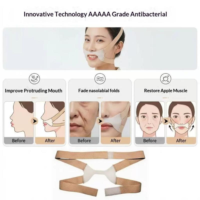 Face Slimming Bandage V Line Face Shaper Women Double Chin Cheek Lift Up Belt Facial Massager Strap Face Beauty Skin Care Tools