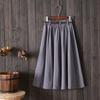 College Style A-line Skirt with Belt - Versatile, Mid-length, Summer Skirt for Women