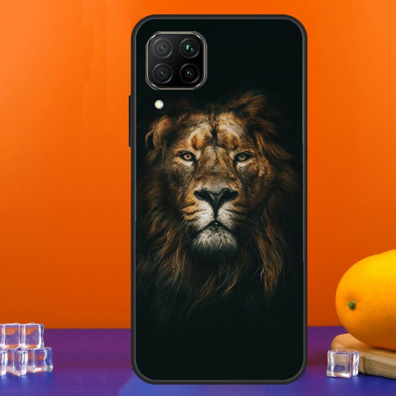King Of The Jungle Lion For Huawei Nova 12s 12i 11i 5T 9 10 SE Y91 Y90 Y60 Y70 Y72 Y61 P60 Pro P20 P40 P30 Lite Case