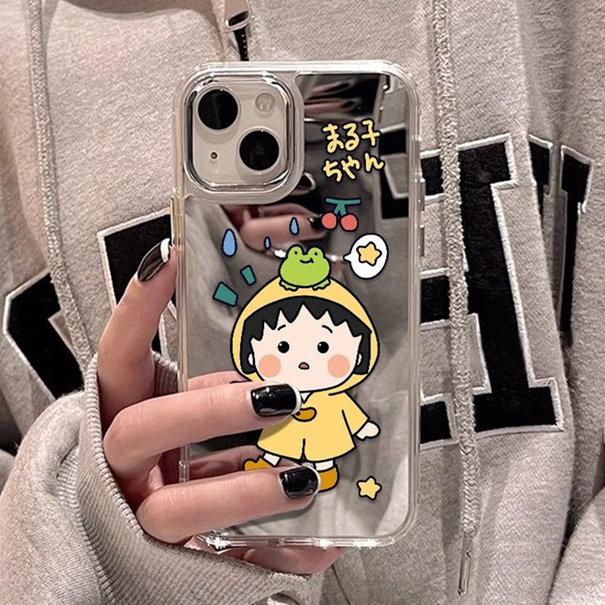 

For New Apple Phone Case for Apple Phone Case Crayon Shin-chan for Apple 13 Transparent Phone Case for Apple Phone Case Summer For iPhone 16PROMAX