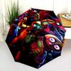 1PC Freddy's Rock Night Automatic Umbrella - Suitable Travel Outdoor Portable Umbrella Birthday Gift Daily Essentials