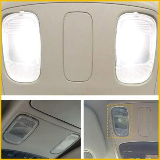 For Dodge Ram 2500 1500 3500 Overhead Clear Dome Map Light Cover Interior L+R EA