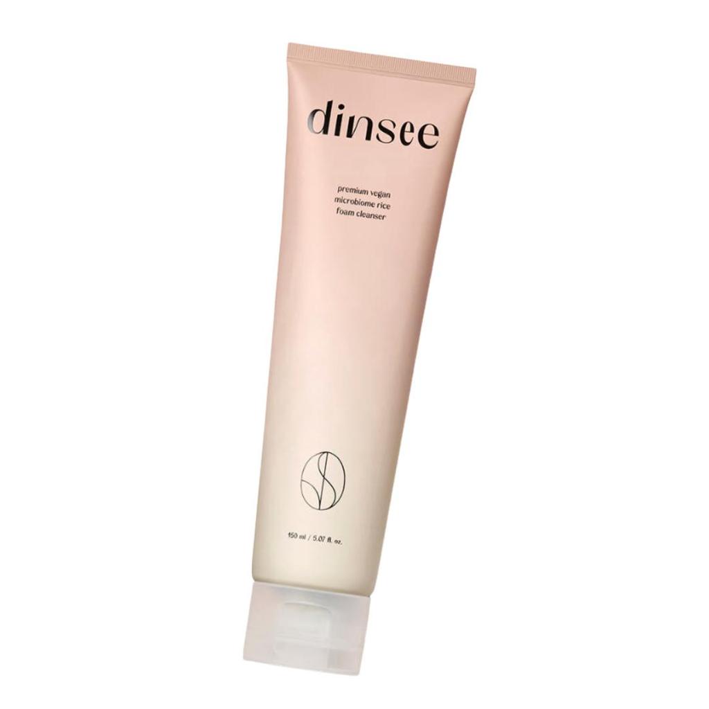 Dinsee Premium Vegan Microbiome Rice Foam Cleanser Face Wash 150ml