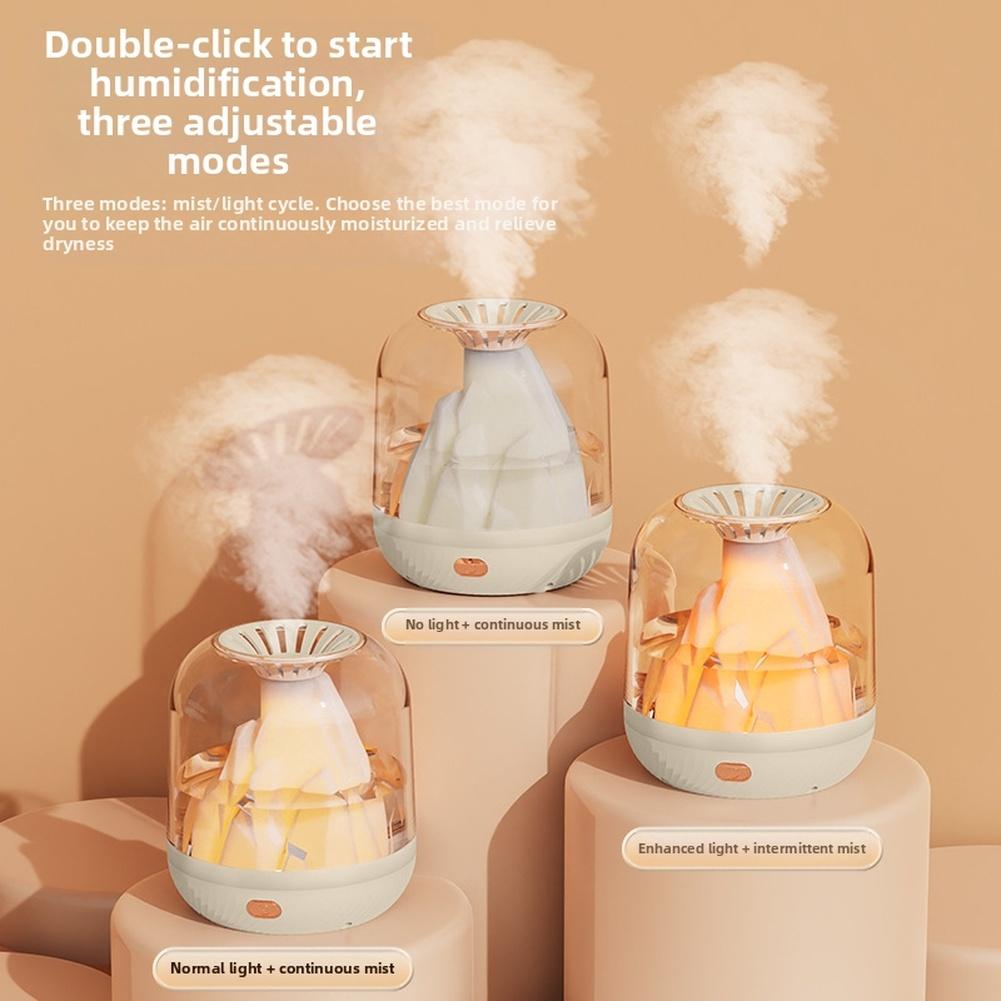 Quiet USB Desktop Air Humidifier for Home with Large Mist Output Aromatherapy Diffuser and Convenient Top Fill Water Design China Mainland
