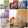 Ribbon Festive Sugar Box Pearl Chinese Style Handbag Elegant Wedding Candy Bag Wedding