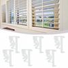Curtain Clips Accessories Bathroom Clear For Blind Valance