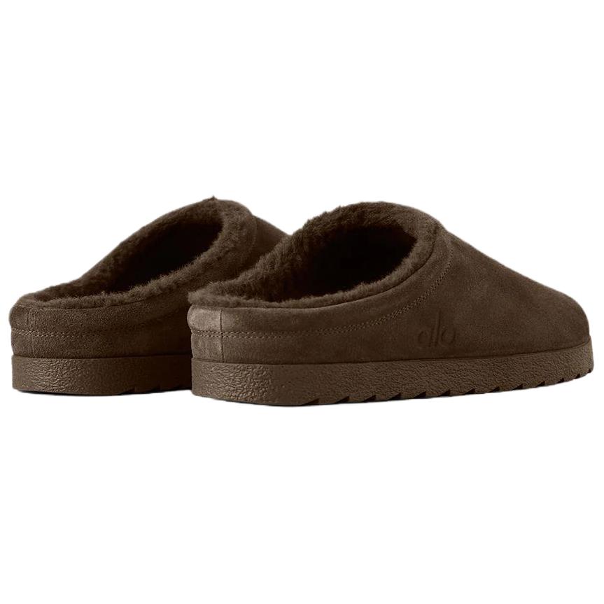 Alo Yoga Recovery Comfortable Fitting Non-Slip Slide Sandals Unisex Footwear Dark-Roast-Brown A0827U-04064