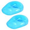 2pcs Blue Plastic Ear Cover Shield 7.9cm X 4.7cm for Hair Dye