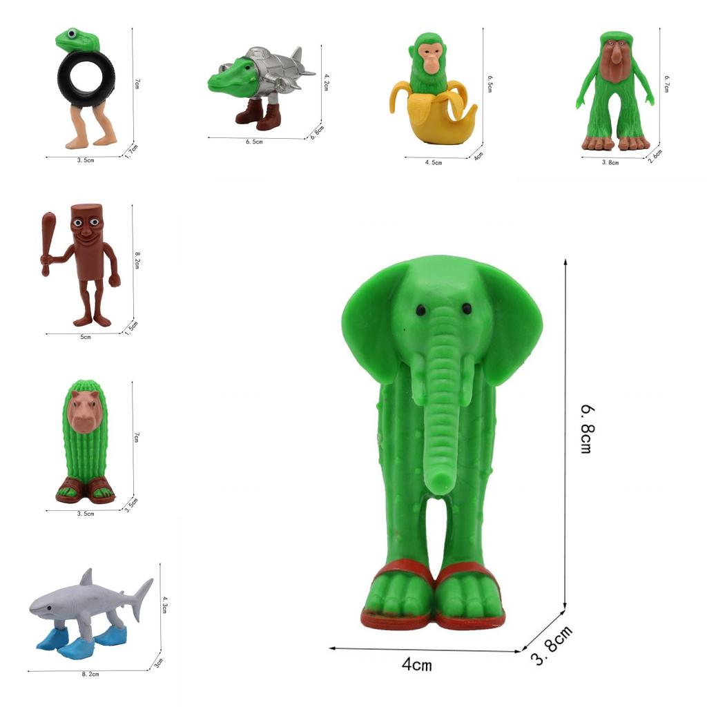 Al Brainrot Italian Blind Bag Action Figure Model Toy Anime Decoration Gift Kids