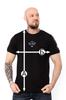 Men's Plus Size T-Shirt with Graphic Print Design, Summer 8061-001-33-1 HC