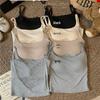 Lace Patchwork Open-Back Camisole - Sexy Slim Fit Vest for Women