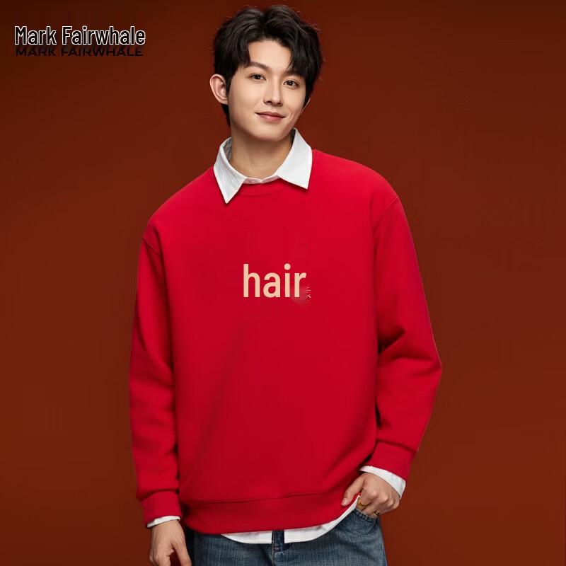 Mark Hua Fei Men s Plus Velvet Winter Sweatshirt 3XL