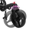 Golf Trolley Black 110 x 60 x 132 cm Iron
