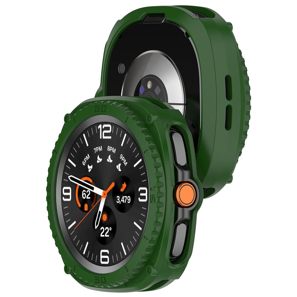 Protective Case + Scale Ring Bezel For Samsung Galaxy Watch8 Classic 46mm Silicone SmartWatch Shockproof Protector Shell 7