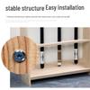 Solid Wood Billiard Cue Rack