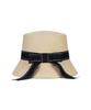 Bajal Ribbon Paper Bucket Hat Beige