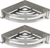 Bathroom Corner Shelf 304 Stainless Steel Brushed Nickel Shampoo Shower Shelf