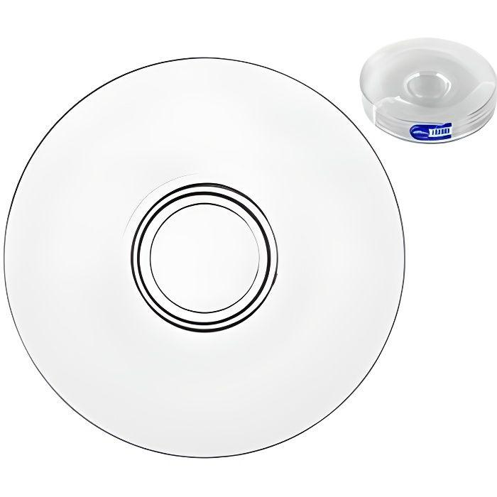 Duralex Lot De 6 Soucoupes En Verre Pour Tasses Caprice CM14 Table Meubles