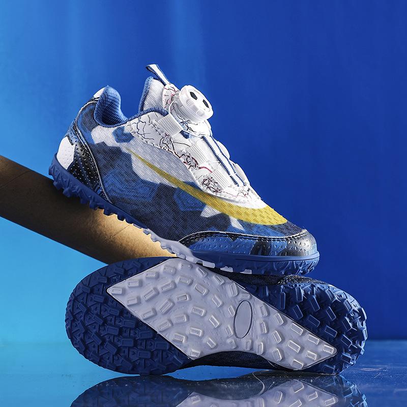 Summer breathable mesh boys and girls football shoes children's primary and secondary school students competition training shoes sports shoes men