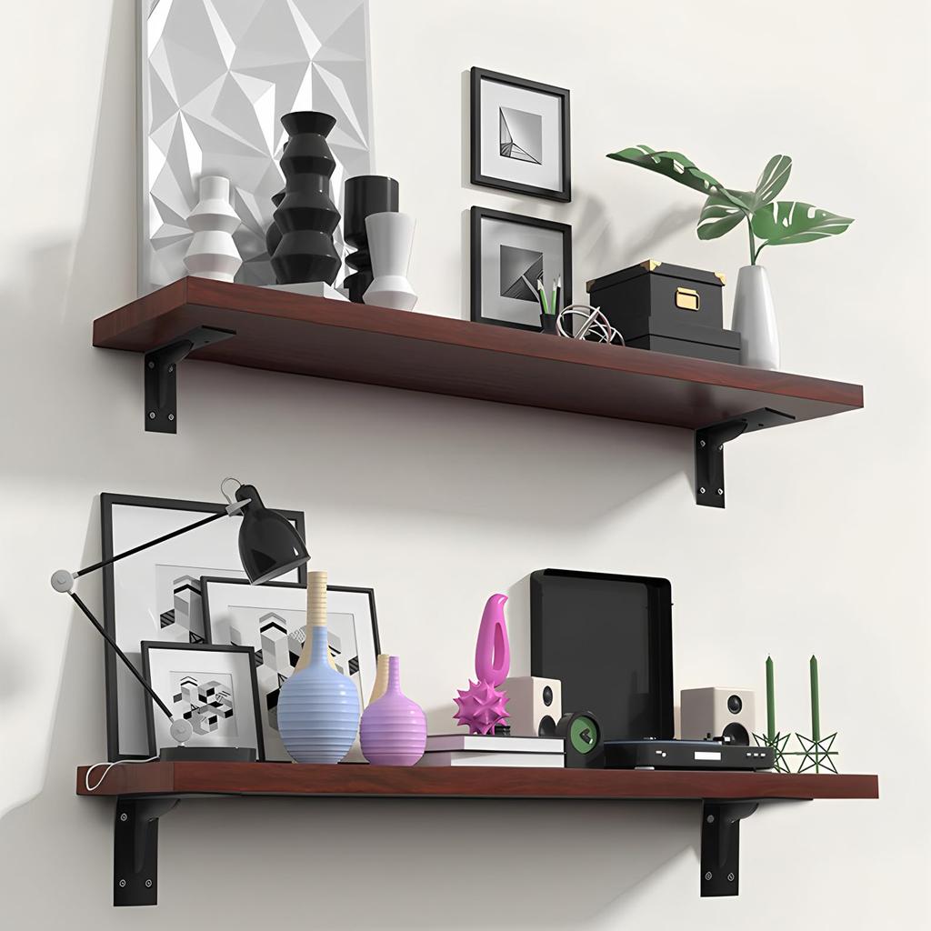 Heavy-duty Shelf Brackets, L-shaped, for Shelf Support and Reinforcement. Designed for Arched Beams, with a Maximum Load Capacity of 300KG. Right-angl