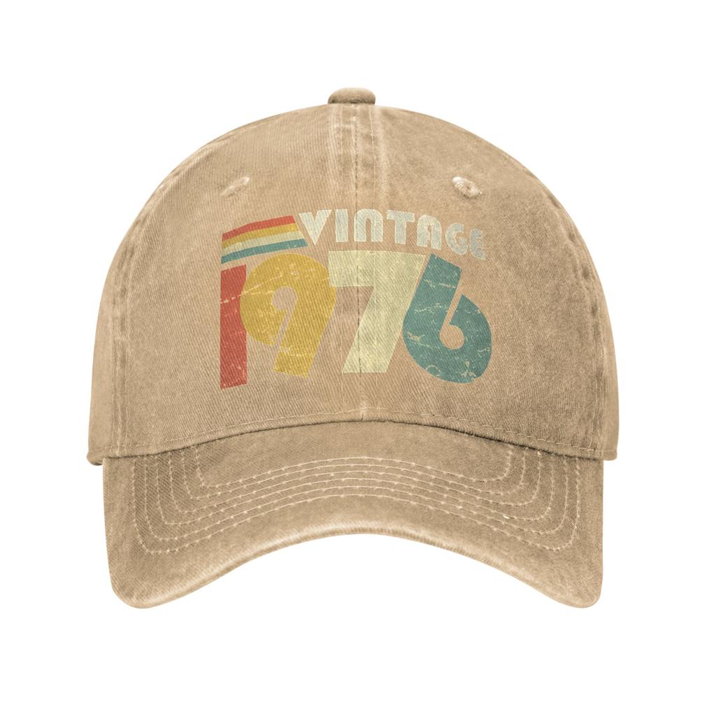 Washed Baseball Cap Vintage Th Birthday Gift Aged Years Old Summer Hip Hop Hats for Men Adult Funny Sun Baseball Caps