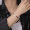 Teamer Star Charm Bracelet Adjustable Rope Chain Stainless Steel Pendant Acceassories for Women Men Lucky Amulet Gift Wholesale