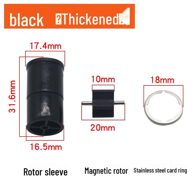 Wall-Mounted Boiler Water Heater Flow Sensor with Magnetic Rotor