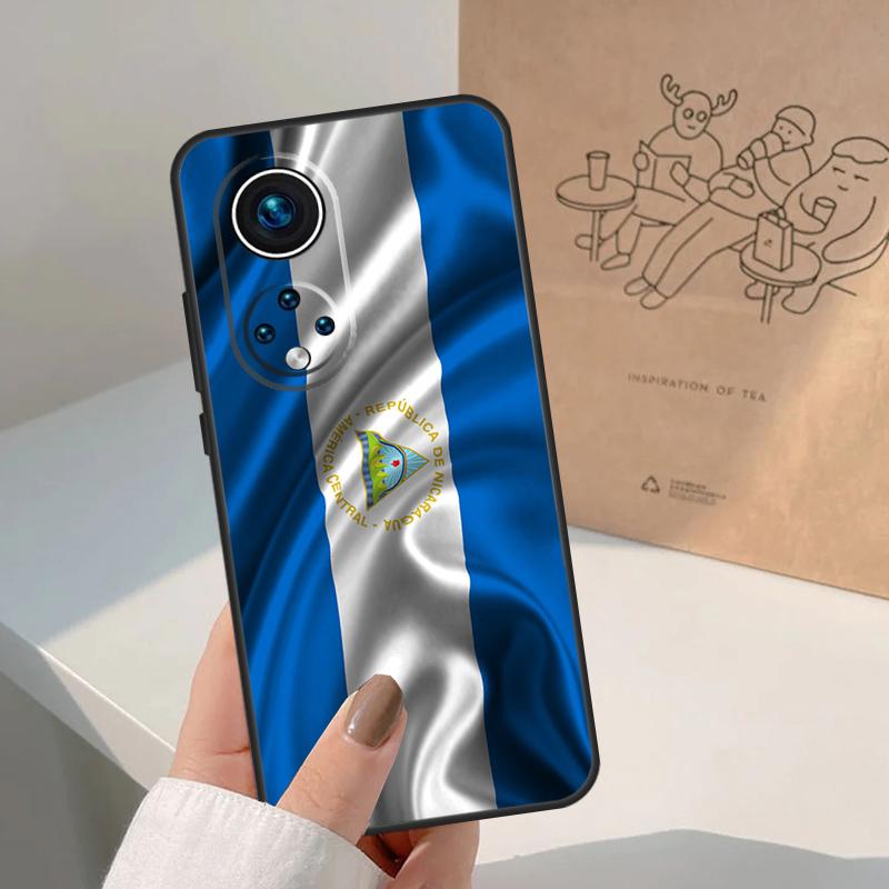 Nicaragua Flag Case For Honor Magic 8 7 6 5 Pro Cover For Honor X9c X9b X9a X8a X8b 200 400 50 70 90 Lite