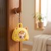 Cartoon Eye Changing Cat Bag Keychain Funny Capsule Cat Key Chain Cat Kitten Toy  Office Desktop