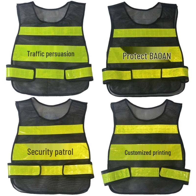 Customizable Reflective Safety Vest