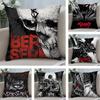 Anime B-Berserk Pillow Case Short Plush Double-sided Print Square Throw Pillow Covers Sofa Home Cushion Decor