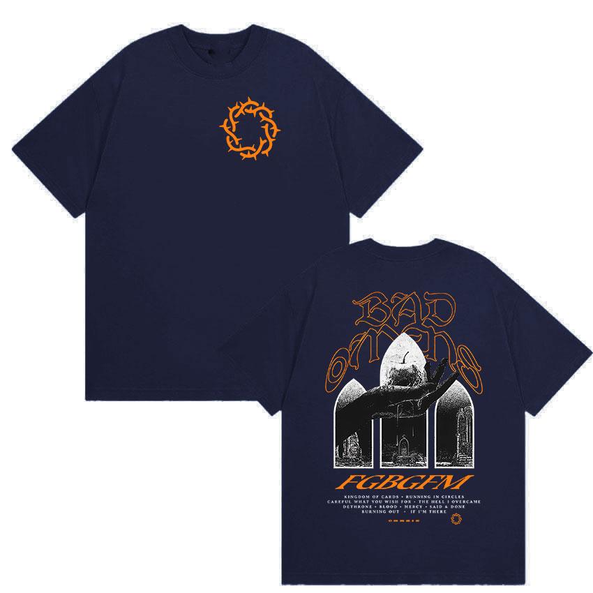 Rock Band Bad OUnisexs Tour 2026 Graphic T Shirt Unisex Women Vintage High Quality Fashion Tshirts Tops 100 Cotton Oversized Tshirt