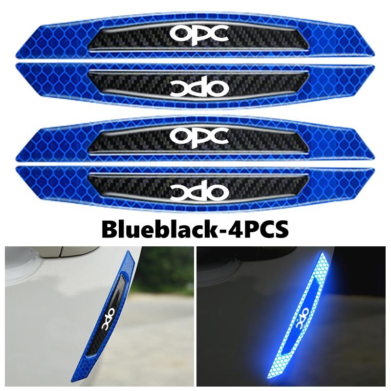 For Opel Reflective Car Sticker Door Edge Guards Trim Molding Protection Strip Scratch Protector Insignia Corsa Zafira Meriva