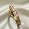 Hawaiian Enamel Vintage Cloisonne Bangle Traditional Chinese Chinese Flower Bangle Classic Ethnic Women's Hand Bracelet Ladies