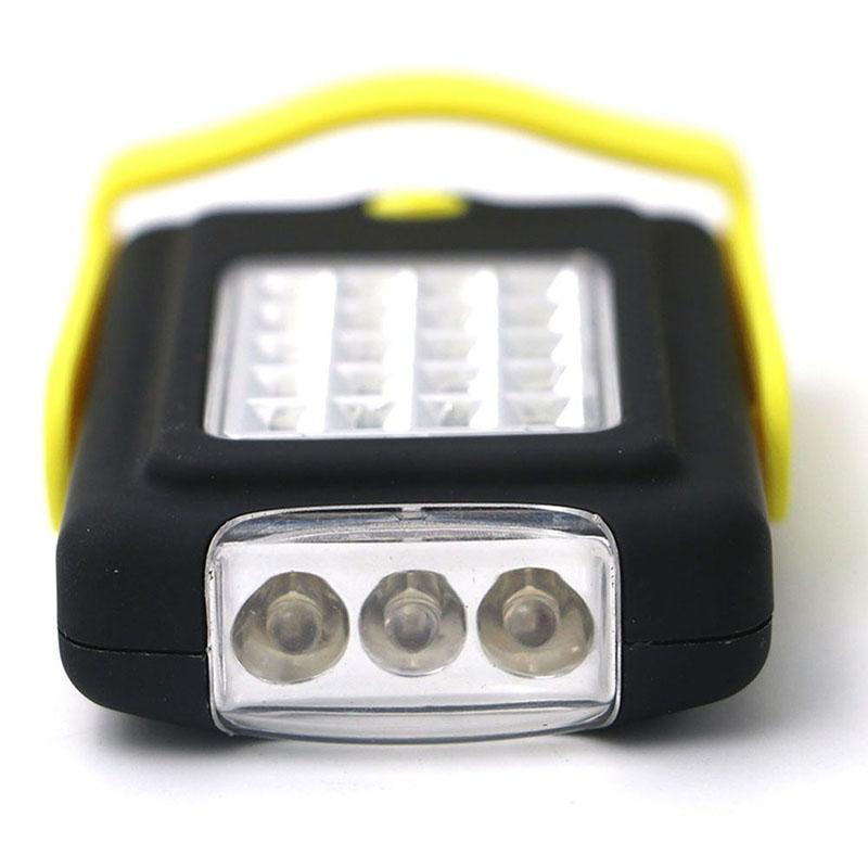 Portable COB LED Work Light for Camping Magnetic Inspecting Torch Flashlight Stand Hanging Emergency Hook Lantern