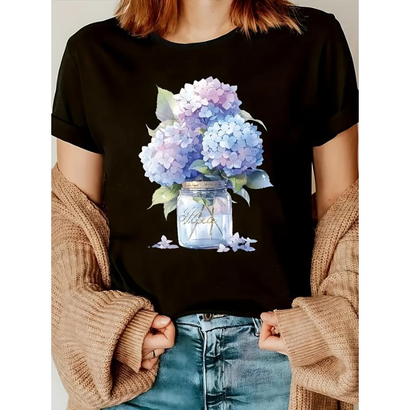 

European sizes Women S Casual Short-Sleeve T-Shirt 4XL