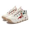 New FILA CROISSANT XMAS Shock Absorbers Slip Resistant Low top Chunky Sneakers Women's White Gray F12W412101FSR
