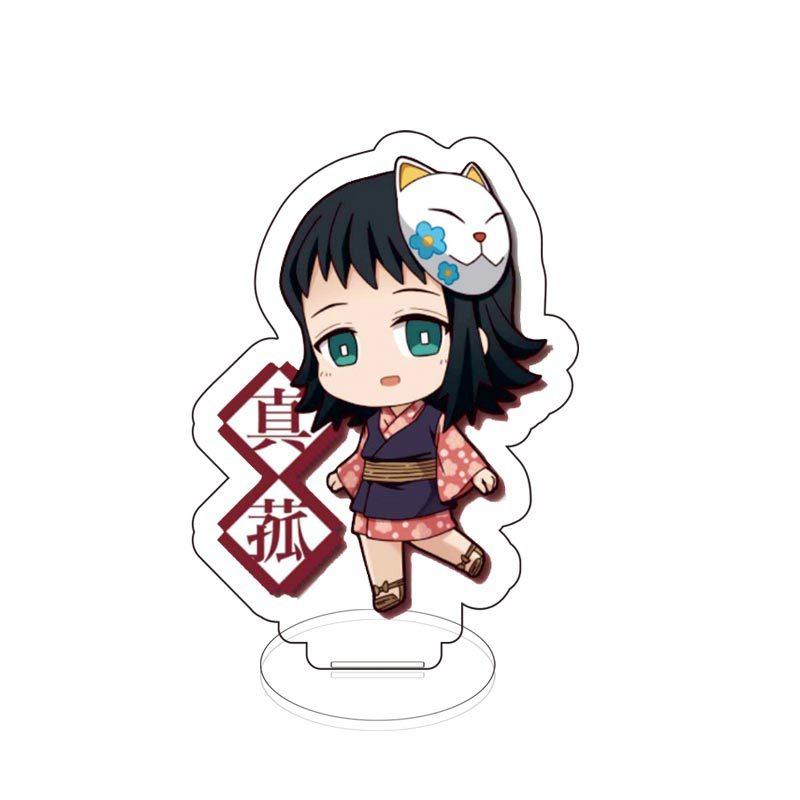 Acrylic Standee Demon Slayer Kamado Tanjiro Agatsuma Zenitsu Cartoon Anime Small Stand Acrylic Figure Anime Merchandise